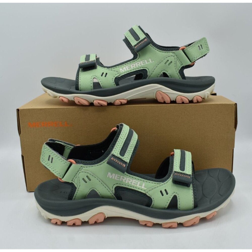 Merrell Womens Size 10 Huntington Sport Convertible Green Open Toe Sandals Shoes